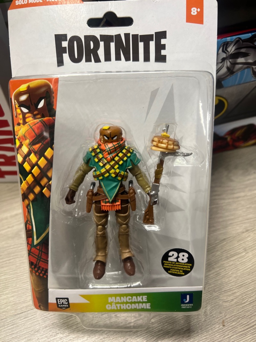 Fortnite Mancake Action Figure - Green/Brown